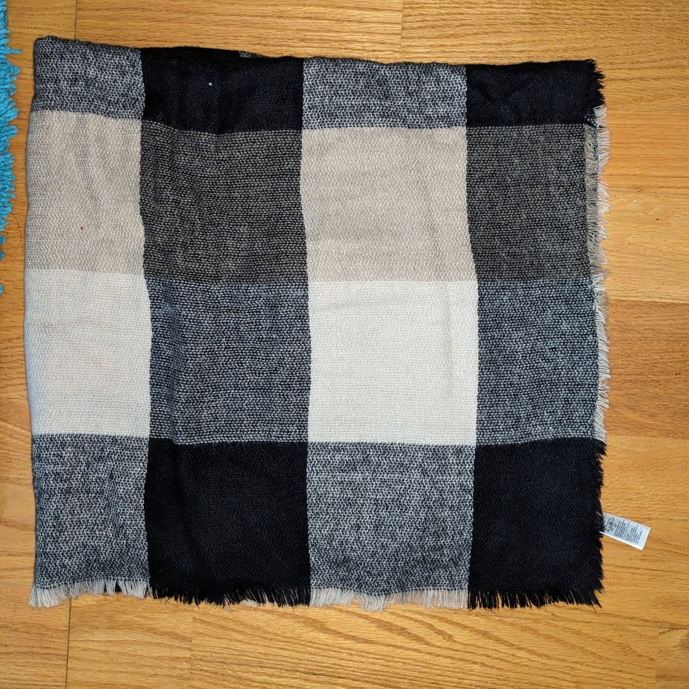 ❄️Plaid scarf